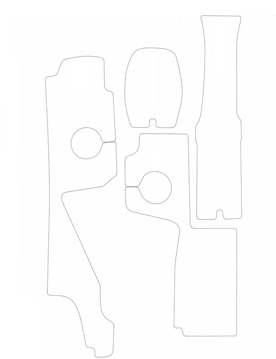 2008-2012 Chaparral 264 Sunesta Snap in Boat Carpet