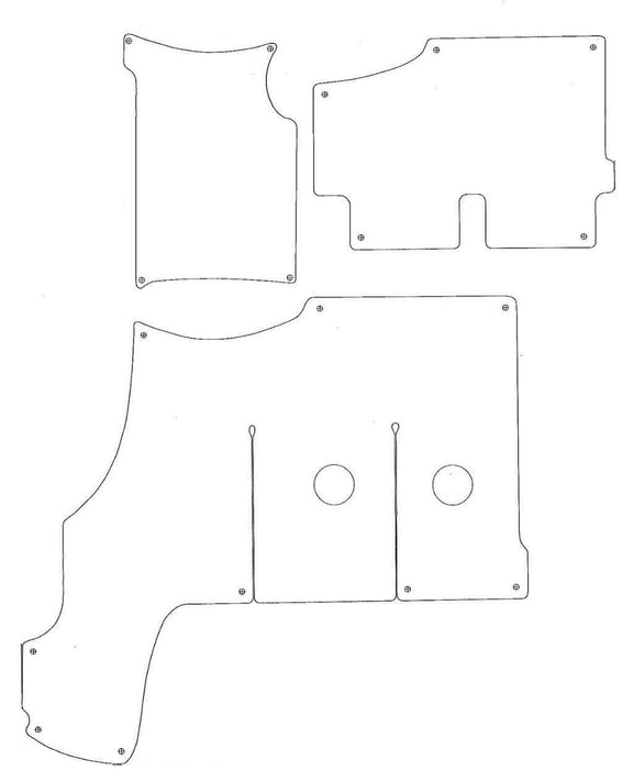 2002-2003 Formula 40 PC Snap in Boat Carpet