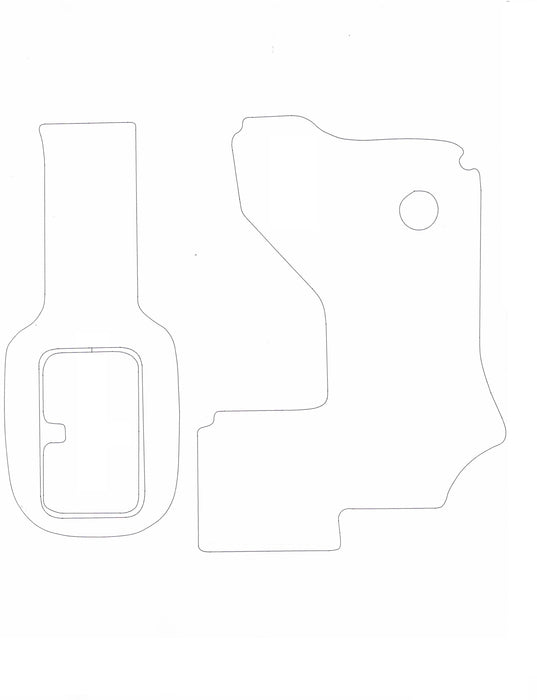 2004-2009 Hurricane 237 Sundeck Snap in Boat Carpet