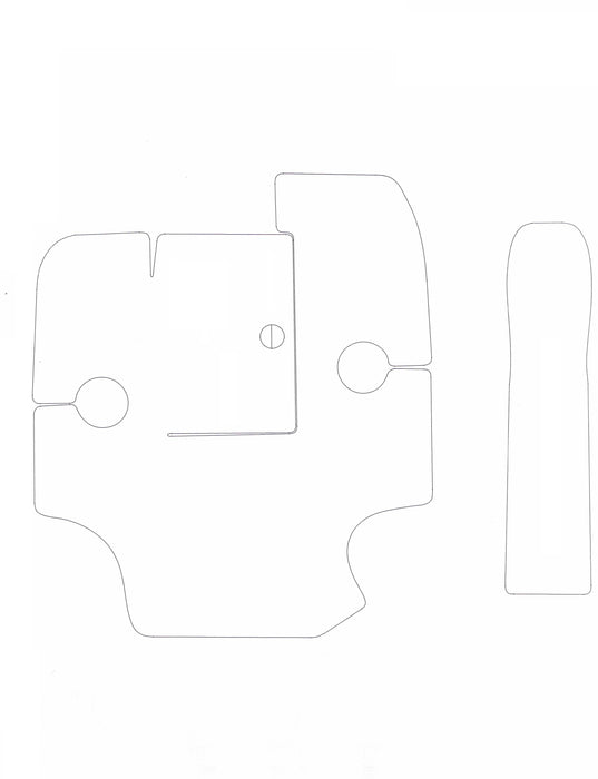 2006-2007 Crownline 230 LS Snap in Boat Carpet