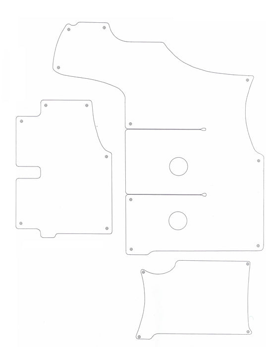 2006-2014 Formula 40 PC Snap in Boat Carpet