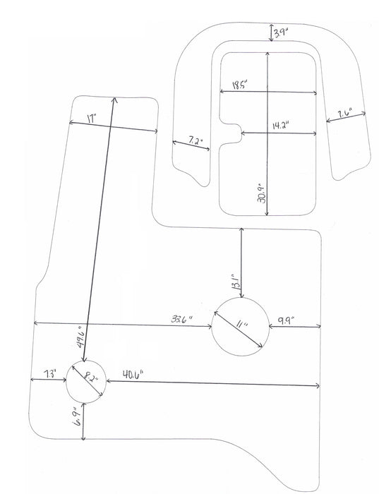 2004 Hurricane 187 Sundeck Snap in Boat Carpet