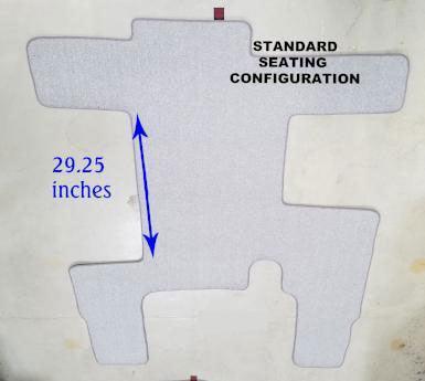 1998-2001 Sea Ray 215 Express Cruiser Snap in Boat Carpet - Matworks