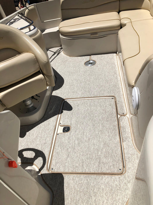 2000-2006 Sea Ray 240 Sundeck PASSENGER BENCH  SEATING CONFIGURATION Snap in Boat Carpet - Matworks