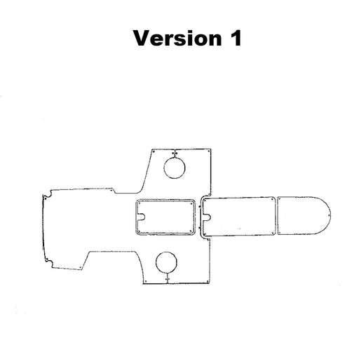 2001-2006 Chris Craft 25 Launch Snap in Boat Carpet - Matworks