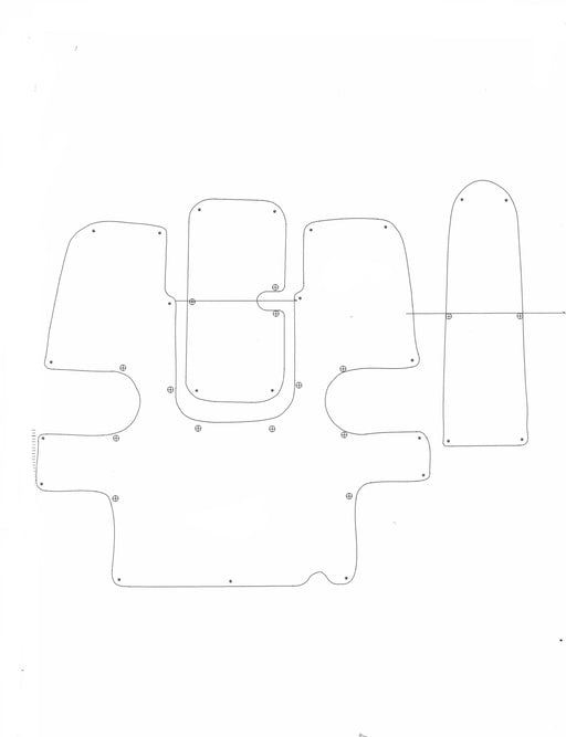 2003 Caravelle 212 Interceptor Snap in Boat Carpet - Matworks