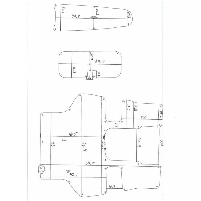 2004-2008 Caravelle 232 Interceptor Snap in Boat Carpet - Matworks