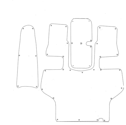 2004-2008 Caravelle 232 Interceptor Snap in Boat Carpet - Matworks