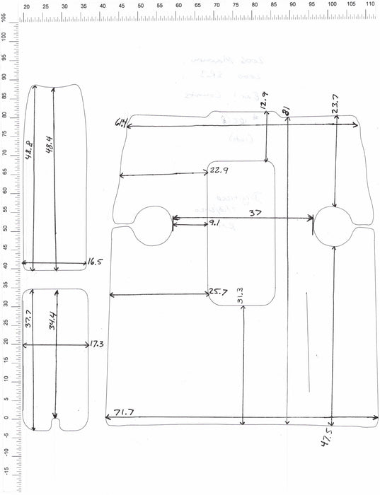 2005-2006 Maxum 2000 SR3 INBOARD Snap in Boat Carpet - Matworks