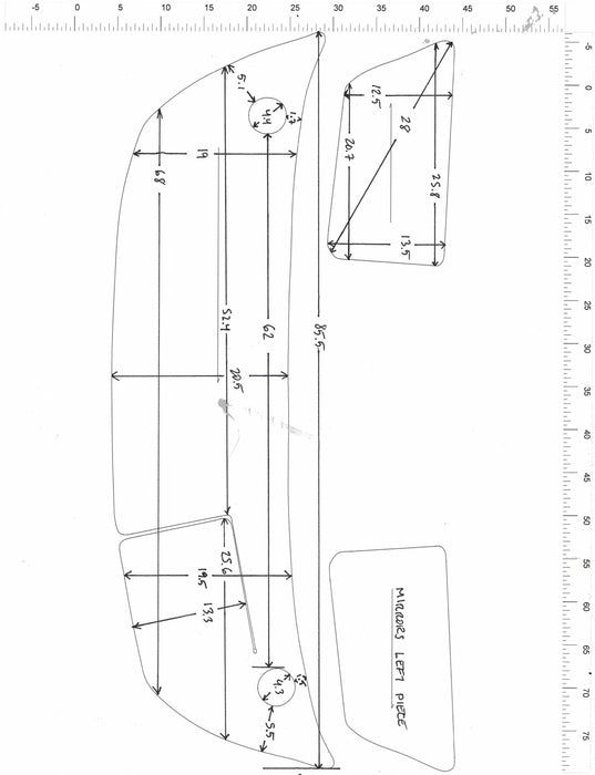 2006-2007 Crownline 230 LS SWIM PLATFORM Snap in Boat Carpet - Matworks