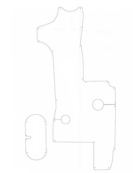 2006 Ebbtide 2400 SC Snap in Boat Carpet - Matworks