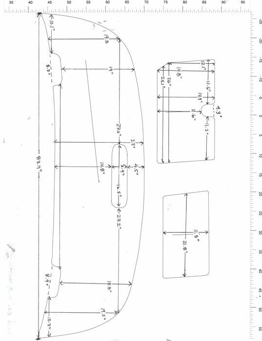 2006 Maxum 2000 SR3 SWIM PLATFORM Snap in Boat Carpet - Matworks