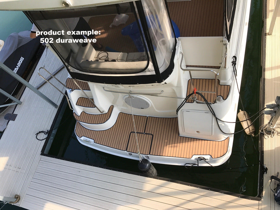 2006 Silverton 35 Motor Yacht SWIM PLATFORM & STEPS Snap in Boat Carpet - Matworks