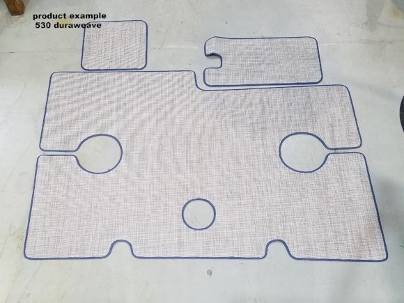 2008 Ebbtide 2240 SS Cuddy Snap in Boat Carpet - Matworks