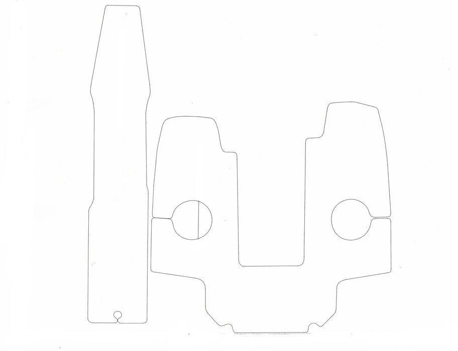 2010 Chaparral 216 SSI Snap in Boat Carpet - Matworks