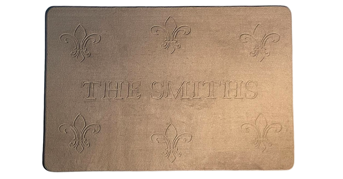 Custom Carved Estate Mats - 3x5