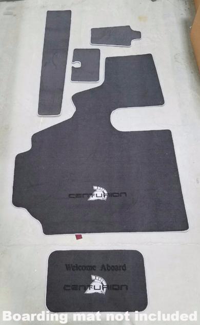 Centurion Avalanche-Escalade- Storm Series with Walk thru Snap in Boat Carpet - Matworks