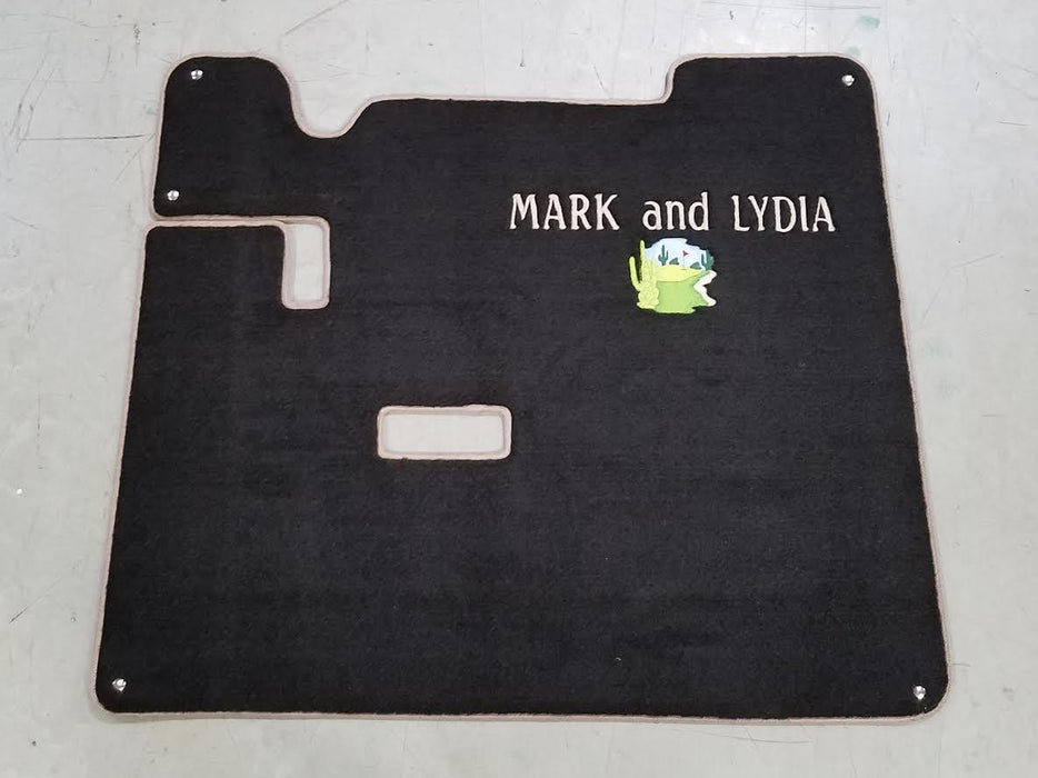 Custom EZGo Golf Cart Mat - Matworks