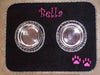 Custom Pet Food Mat w/ Stainless Steel Bowl Set - Matworks