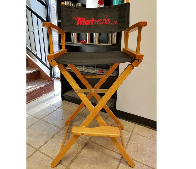 Custom Director's Chair- Tall Bar-Height - Matworks