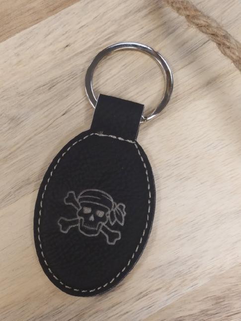 Leather Key Ring (keychain) - Matworks