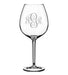 Strahl Engraved Acrylic Wine Glasses- Set of 4 - Matworks